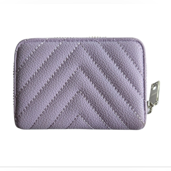 Victoria's Secret Lavender Quilted Wallet - Picture 2 of 7